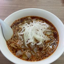 勝浦坦々麺辛さ控えめ大盛