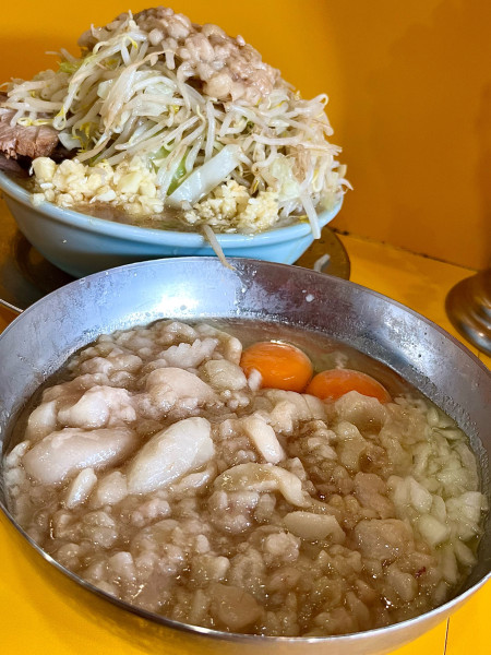 「プチ二郎 全マシマシ アブラ過多ブラ」@ラーメン二郎 八王子野猿街道店2の写真