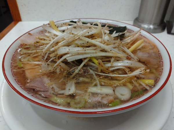 「ネギ中華そば」@マルショーラーメン ヨドバシAkiba店の写真