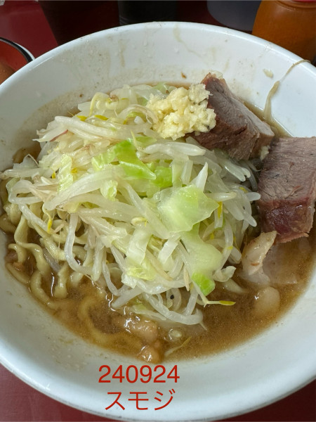 「ラーメン少な目＋さがみっこ」@ラーメン二郎 相模大野店の写真