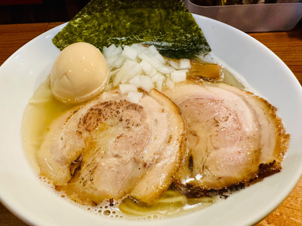 「特製淡麗塩【1100円】」@拉麺 瑞笑の写真