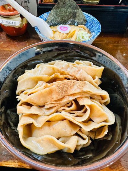 「メンマつけ麺(中)【1140円】」@つけ麺 紅葉の写真