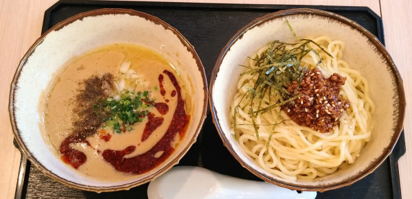 「濃厚担々つけ麺【限定】」@麺や あらたの写真