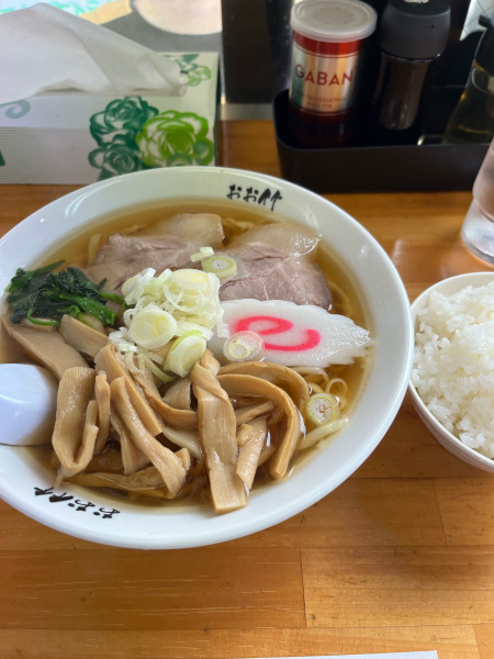 「めんまラーメン800ライス100.」@青竹手打ちラーメン おお竹の写真
