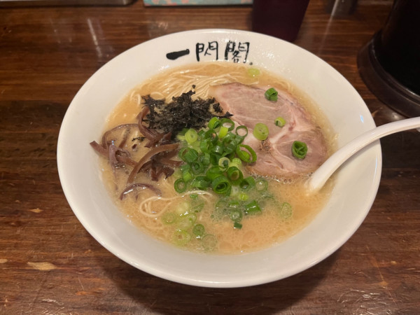 「長浜らーめん」@一閃閣の写真