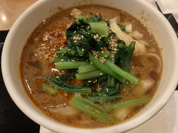 「坦々刀削麺」@江南酒家 西安刀削麺 京橋店の写真