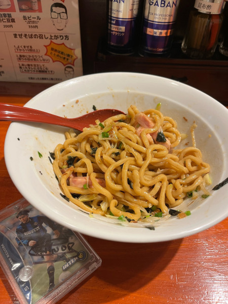 「みたらしまぜそば」@長男、おかわしゅんの写真