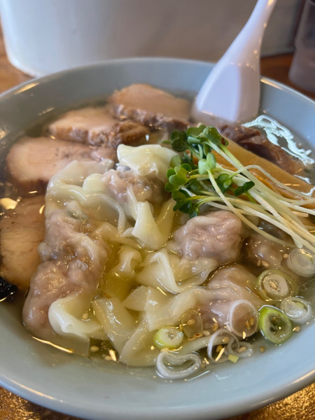 「塩ワンタンチャーシューメン」@佐野ラーメン たかのの写真
