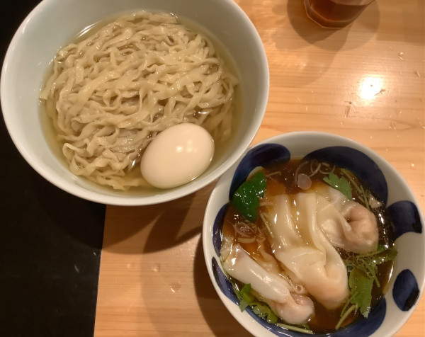 「特製つけ麺」@自家製麺 ロビンソンの写真