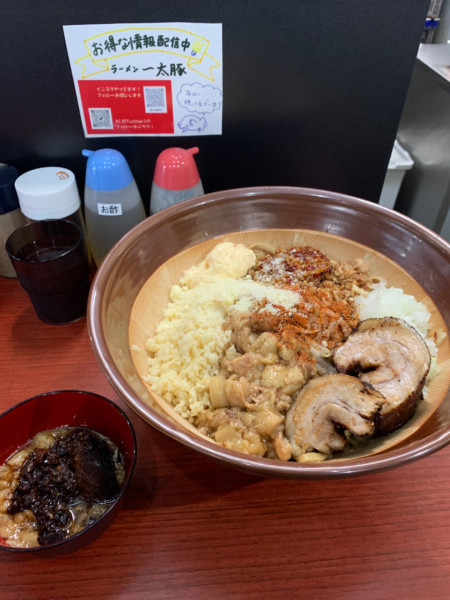 「混ぜそば」@ラーメン一太豚の写真