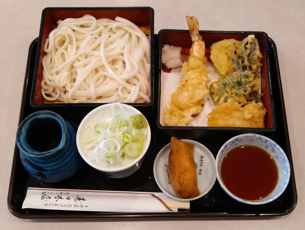 「特天もり」@そば処 寿々木屋の写真