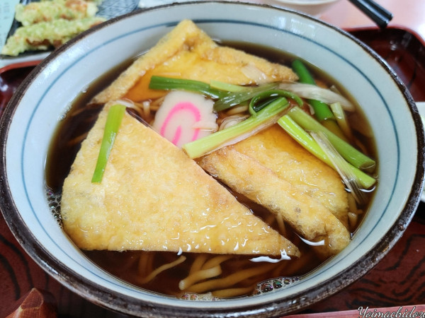 「きつねそば（540円）」@つくばの写真