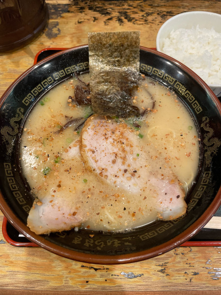 「ラーメン」@熊本ラーメン こむらさき 新横浜店の写真