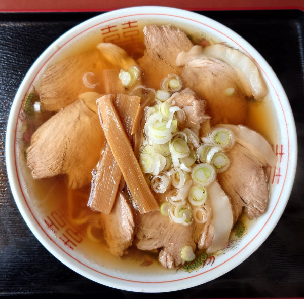 「ニュー中華そば(950円)」@ファミリーレストランみのりの写真