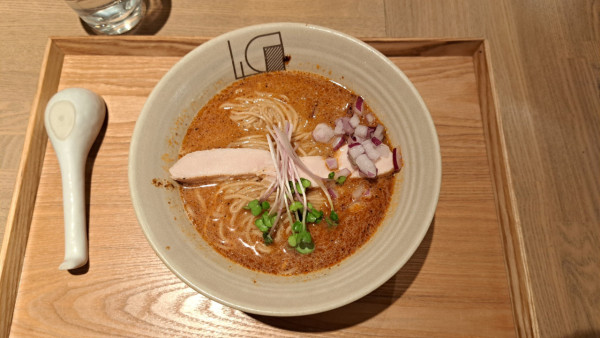 「うま辛鶏白湯」@鶏soba Luca Lifeの写真