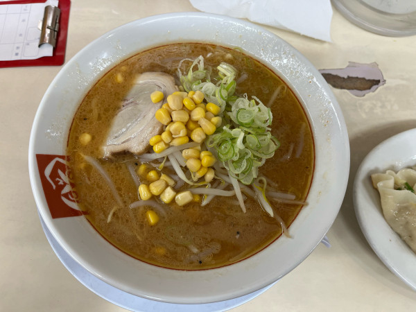 「味噌ラーメン825円」@ラーメンばんだい 大谷田店の写真
