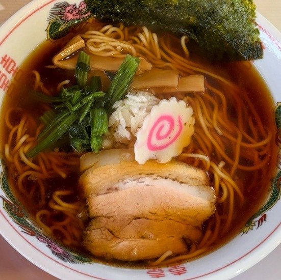 「ラーメン550円他」@中華そば 鈴乃家 鯉渕店の写真