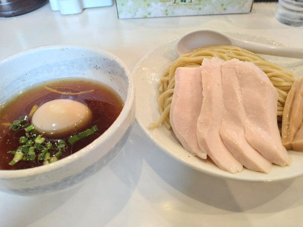 「特製つけ麺中　さっぱり」@和えそば・らーめん 胡麦の写真