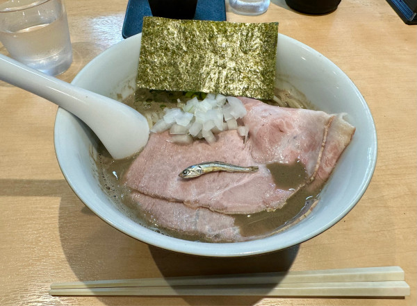 「純煮干」@煮干中華そば 結。の写真