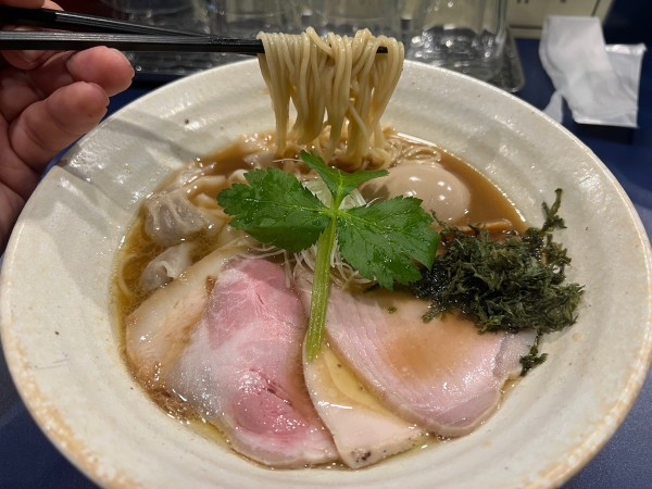 「磯野醤油白湯麺（全部のせ) ¥1,400也」@世田谷磯野の写真