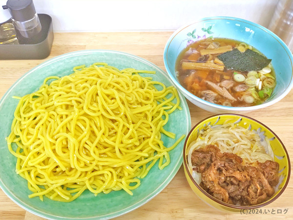 「つけそばトリプル」@つけそば一福 富士吉田店の写真