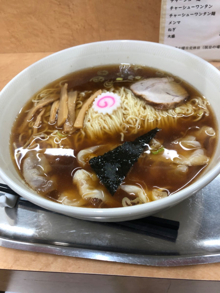 「ワンタン麺」@一ノ割大勝軒の写真
