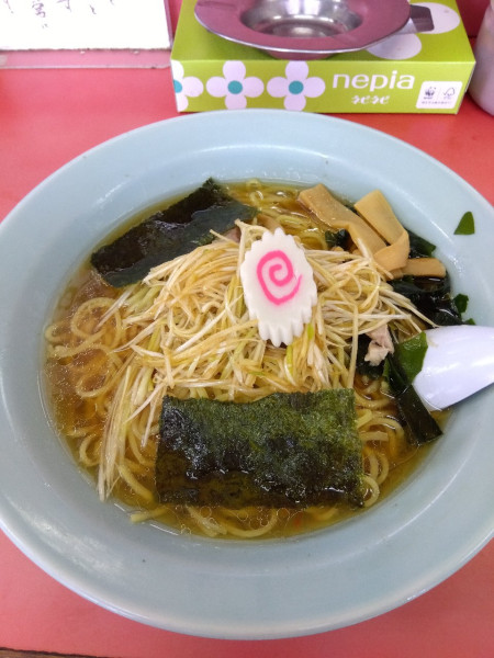 「ネギラーメン 中」@ラーメンショップの写真