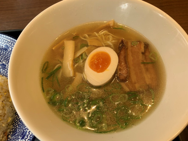 「満腹炒飯＆塩ラーメンセット」@松軒 中華食堂 練馬店の写真