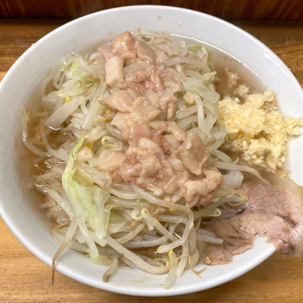 「小豚ラーメン 1,040円」@ラーメン二郎 前橋千代田町店の写真