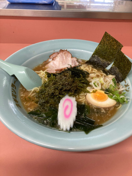 「こりこりのりラーメン」@ラーメンカシマ 棚倉店の写真