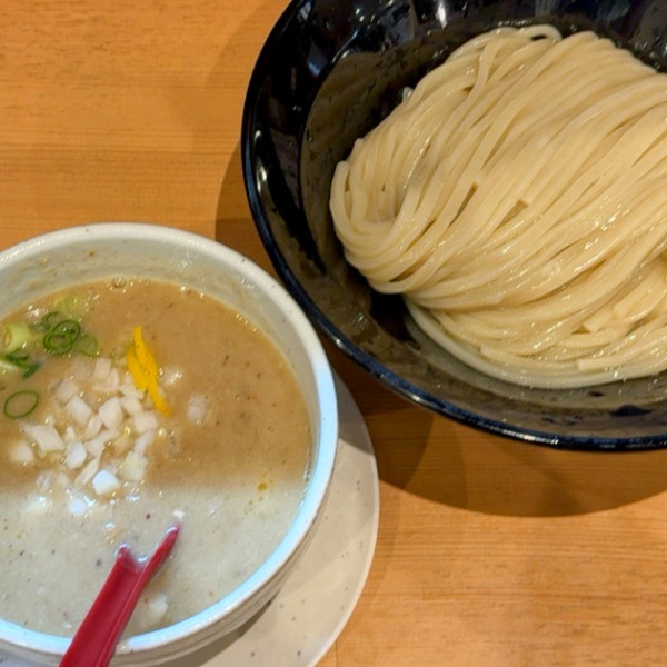 「鶏白湯つけめん（塩）980円」@麺堂 稲葉の写真