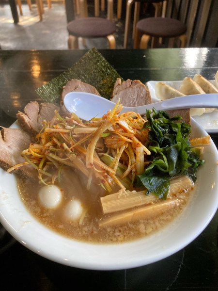 「ネギチャーシュー」@東京とんこつ。の写真