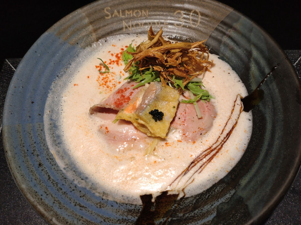 「ベーシックサーモン　８８０円」@サーモンnoodle3.0の写真