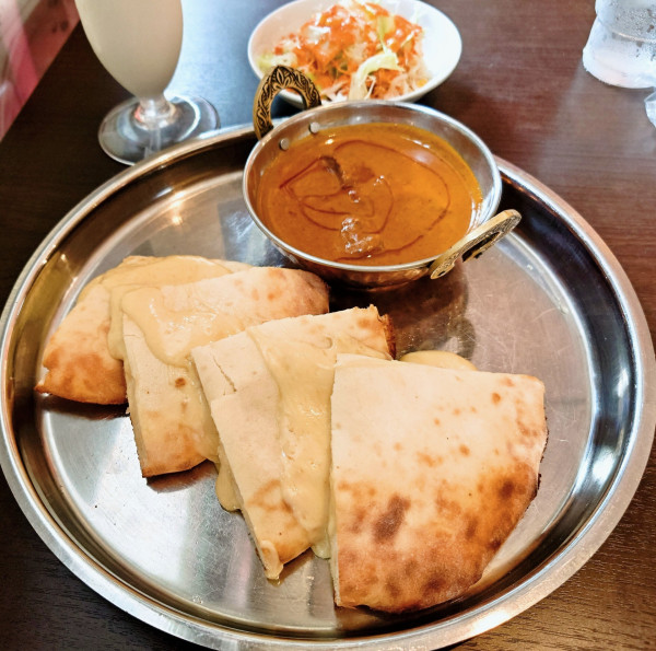 「チーズナンセット」@アジアンダイニング さくらの写真