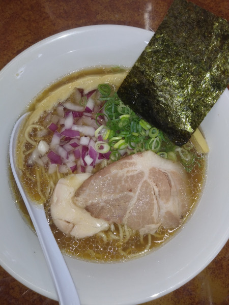 「はまぐり中華(醤油)」@中華そば 麺屋 来陣の写真