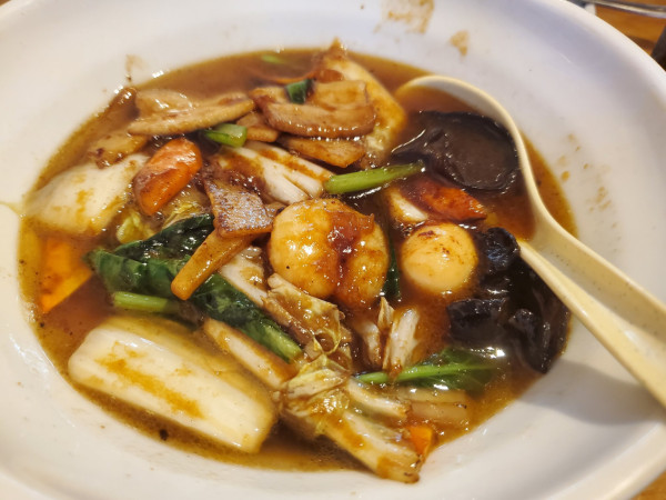 「廣東風五目そば」@喜楽屋の写真