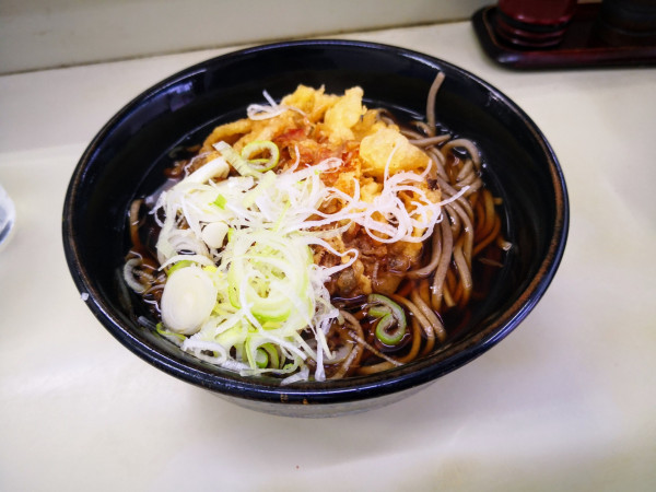 「天ぷらそば（380円）」@長寿庵の写真