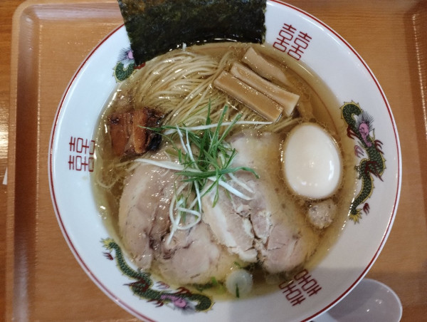 「特製塩そば」@自家製麺 風夏の写真