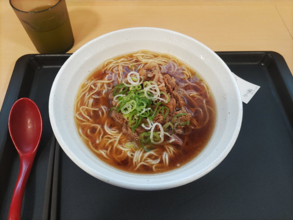 「牛肉らーめん」@松屋  保土ヶ谷PA(下り線)店の写真