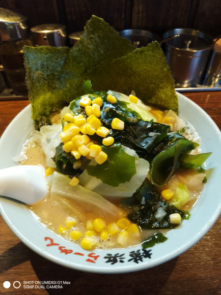 「野菜ラーメン」@壱八家 弘明寺店の写真