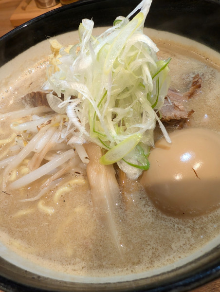 「味噌らぁめん・味玉増し」@初志貫徹の写真