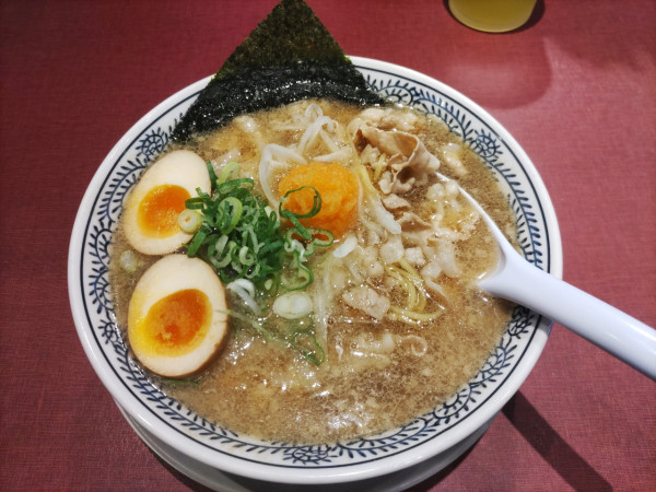「味玉肉そば913円」@丸源ラーメン 福岡福重店の写真