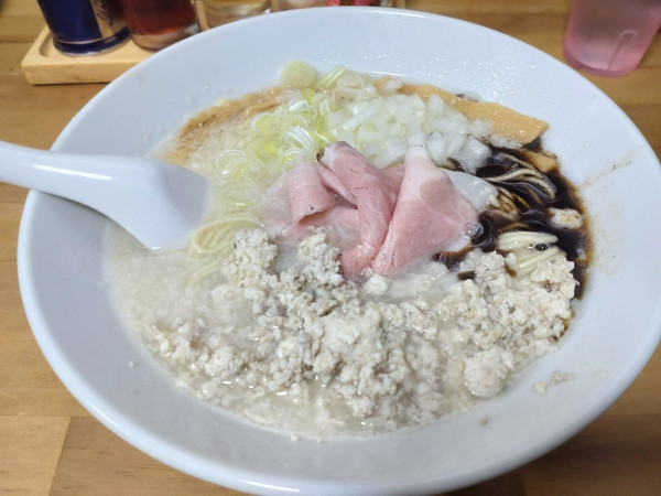 「アイモらーめんフロンティアブラック塩」@ふかや女子流 アイモの写真