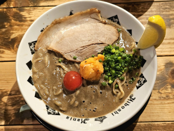 「【限定】サンマニボプレッソ　1300円」@煮干結社 弘前店の写真