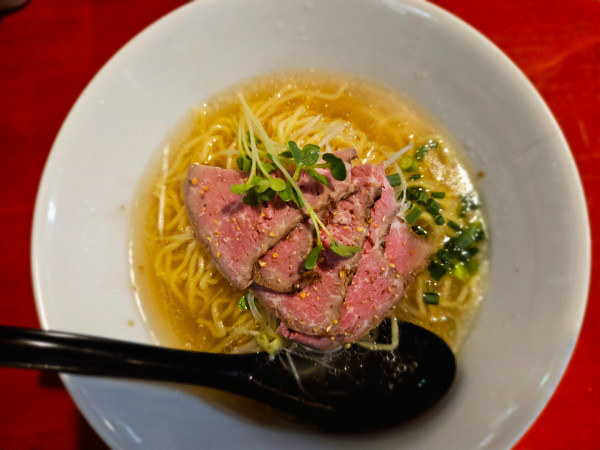 「牛塩ラーメン」@麺屋updateの写真