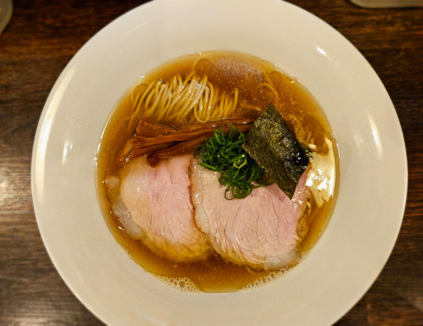 「黄金スープの中華そば(並)」@Haruo Santada 宮脇店の写真