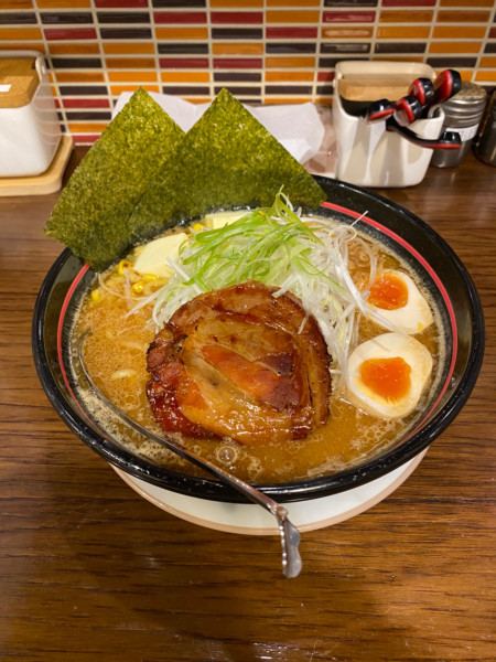 「コーンバター味噌ラーメン」@味噌専門らーめん味来の写真