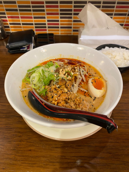 「金胡麻担々麺」@味噌専門らーめん味来の写真