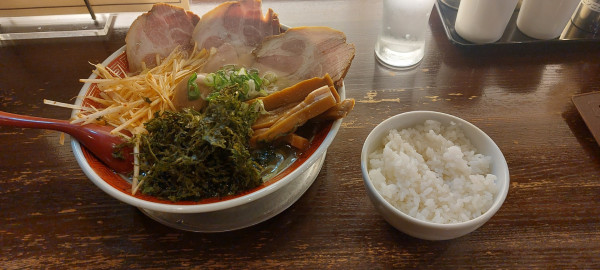 「特製ラーメン あっさり」@佐野らーめん 噂の藤の介の写真
