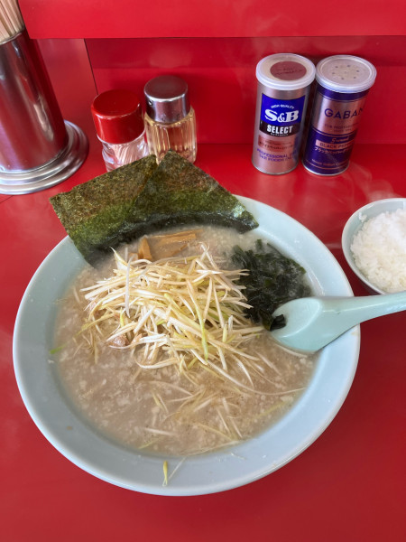 「ネギラーメン小盛」@ラーメンショップ 境店の写真